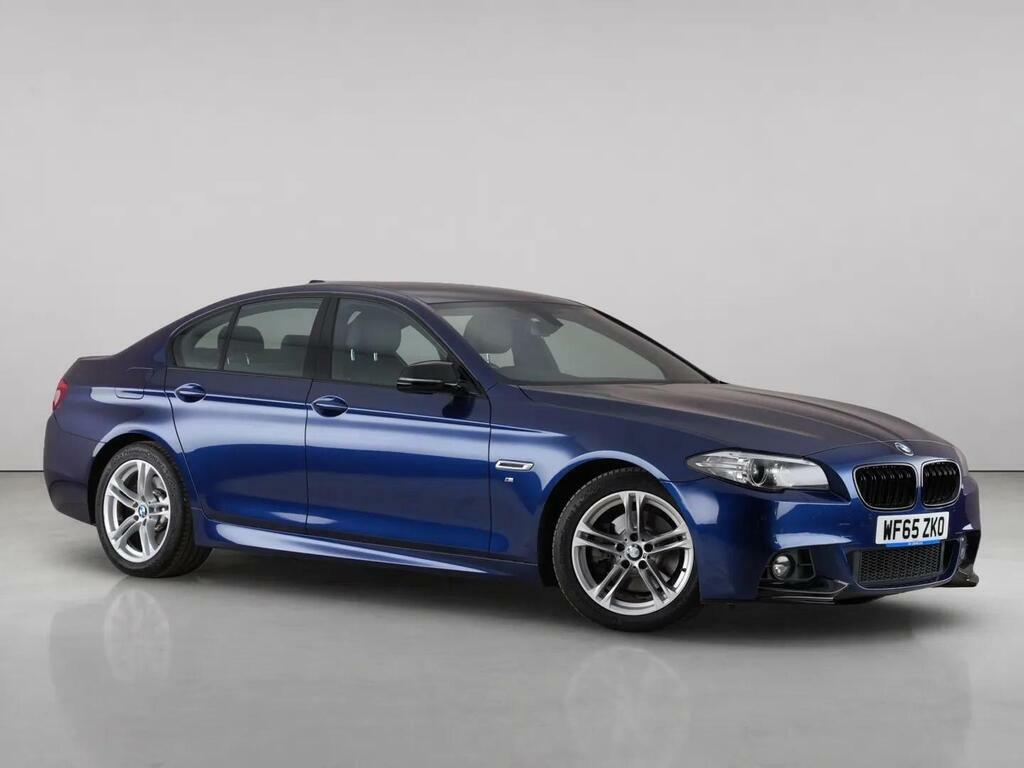 BMW 5 Series 2.0 520D M Sport Saloon Euro 6 S Blue