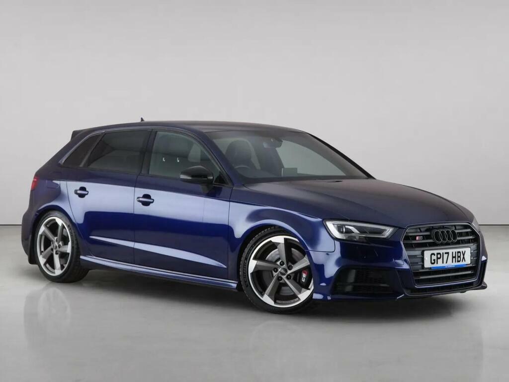 Audi S3 2.0 Tfsi Black Edition Sportback S Tron Blue