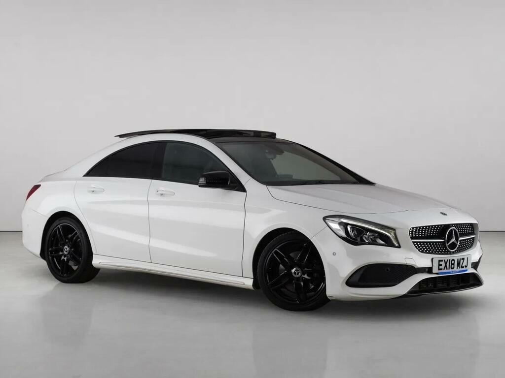 Mercedes-Benz CLA Class 2.1 Cla220d Amg Line Coupe 7G-dct Euro White