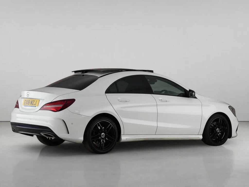 Mercedes-Benz CLA Class 2.1 Cla220d Amg Line Coupe 7G-dct Euro White #6