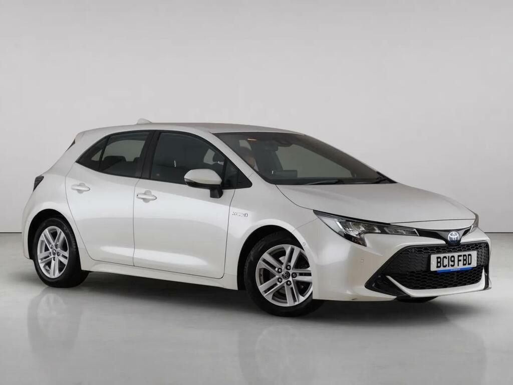 Toyota Corolla 1.8 Vvt-h Icon Tech Hatchback Hybrid Cv White