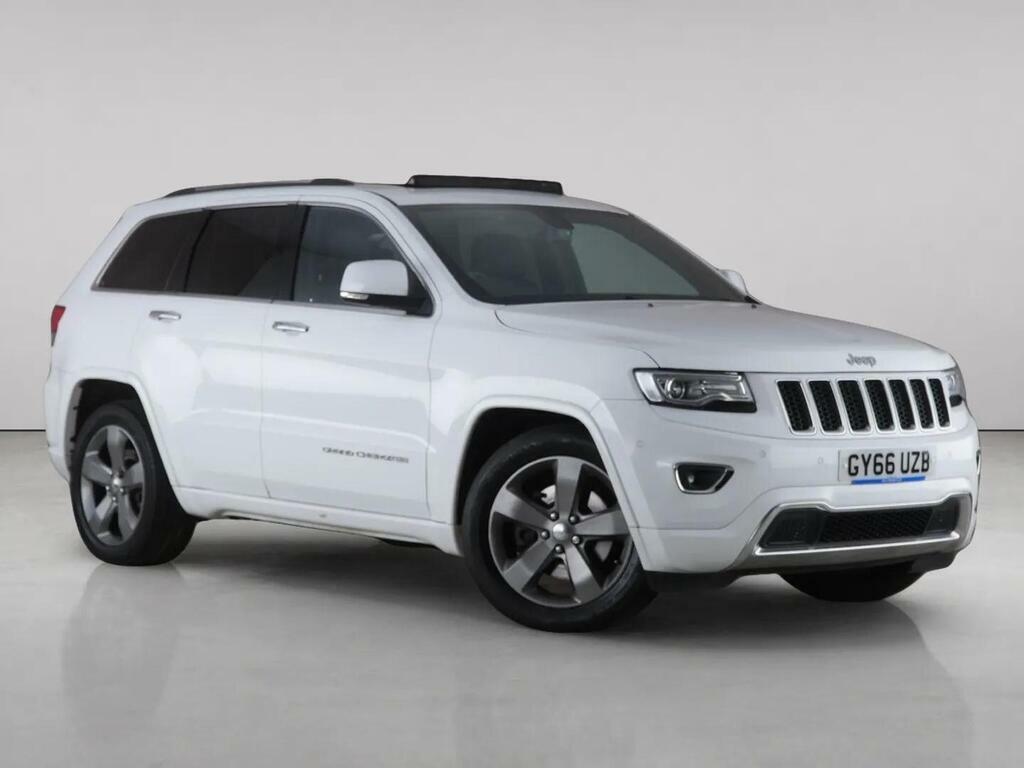 Jeep Grand Cherokee 3.0 V6 Crd Overland Suv 4Wd Euro 6 White