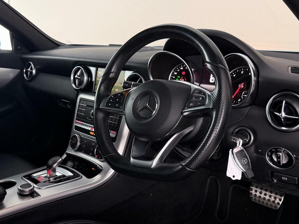 Mercedes-Benz SLC 2.0 Slc300 Amg Line Convertible G-troni Silver #3