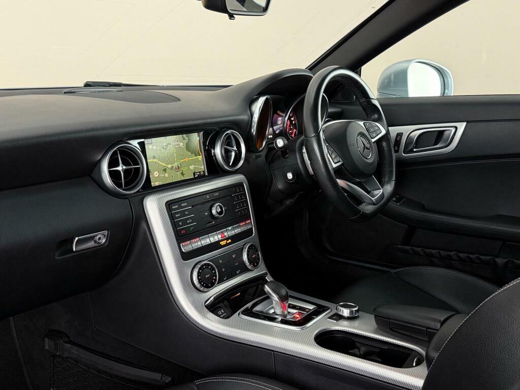 Mercedes-Benz SLC 2.0 Slc300 Amg Line Convertible G-troni Silver #4