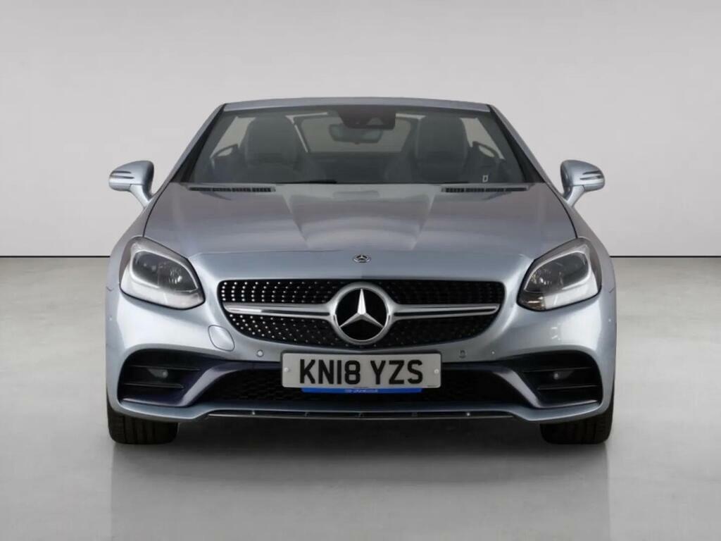 Mercedes-Benz SLC 2.0 Slc300 Amg Line Convertible G-troni Silver #6