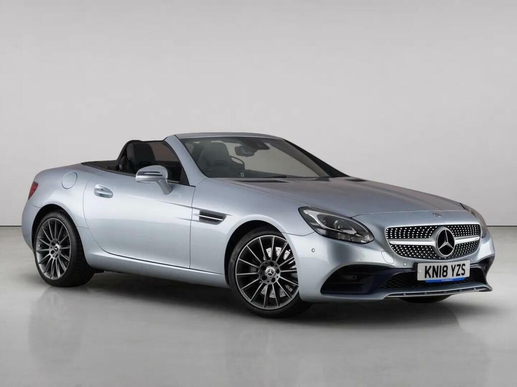 Mercedes-Benz SLC 2.0 Slc300 Amg Line Convertible G-troni Silver