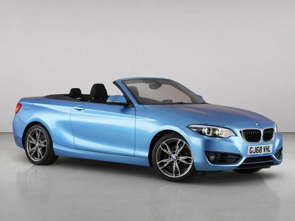 BMW 2 Series 1.5 218I Sport Convertible Euro Blue