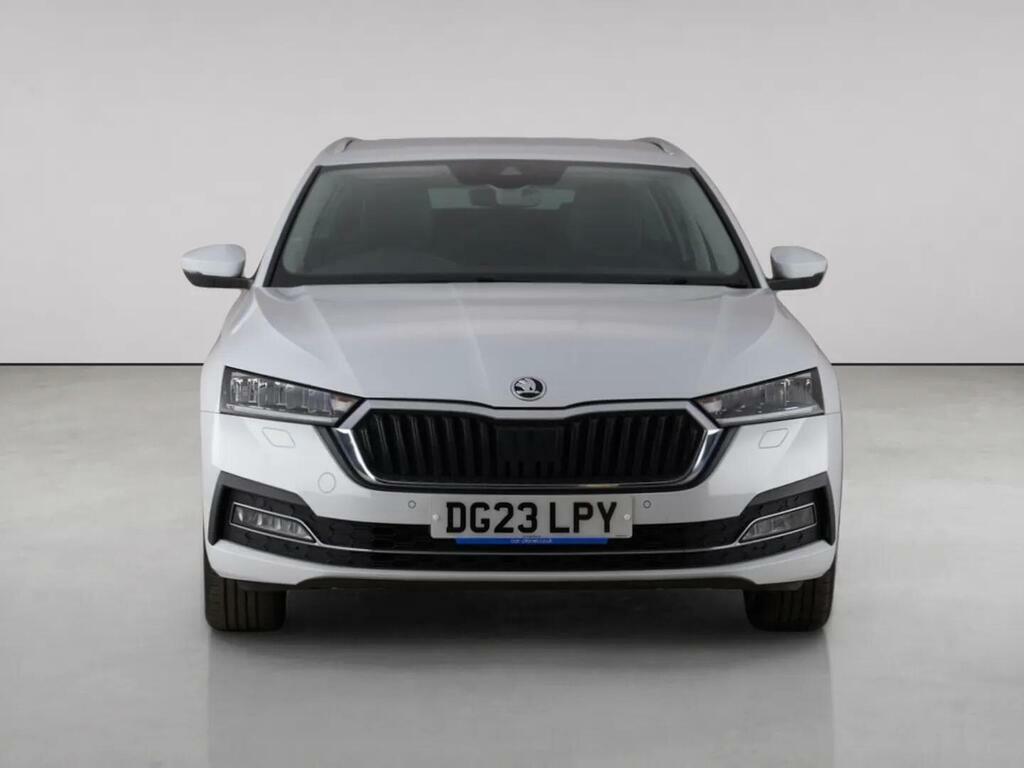 Skoda Octavia 2.0 Tdi Se L Estate Euro 6 Ss White #5