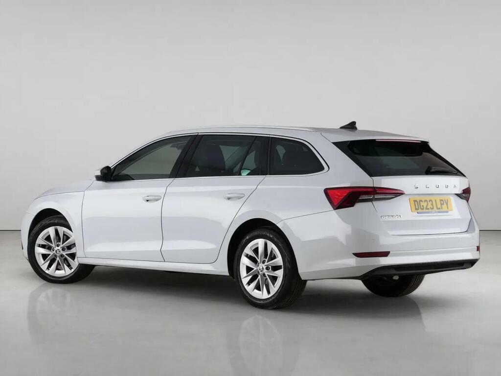Skoda Octavia 2.0 Tdi Se L Estate Euro 6 Ss White #6