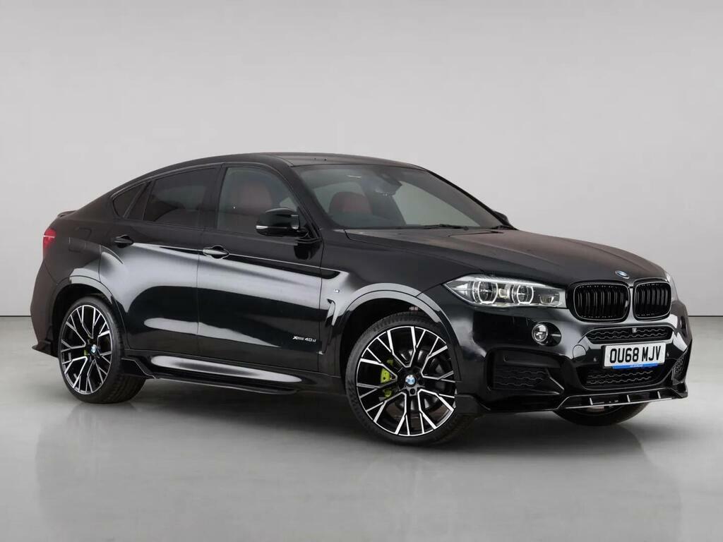 BMW X6 3.0 40D M Sport Suv Xdrive Euro 6 Black