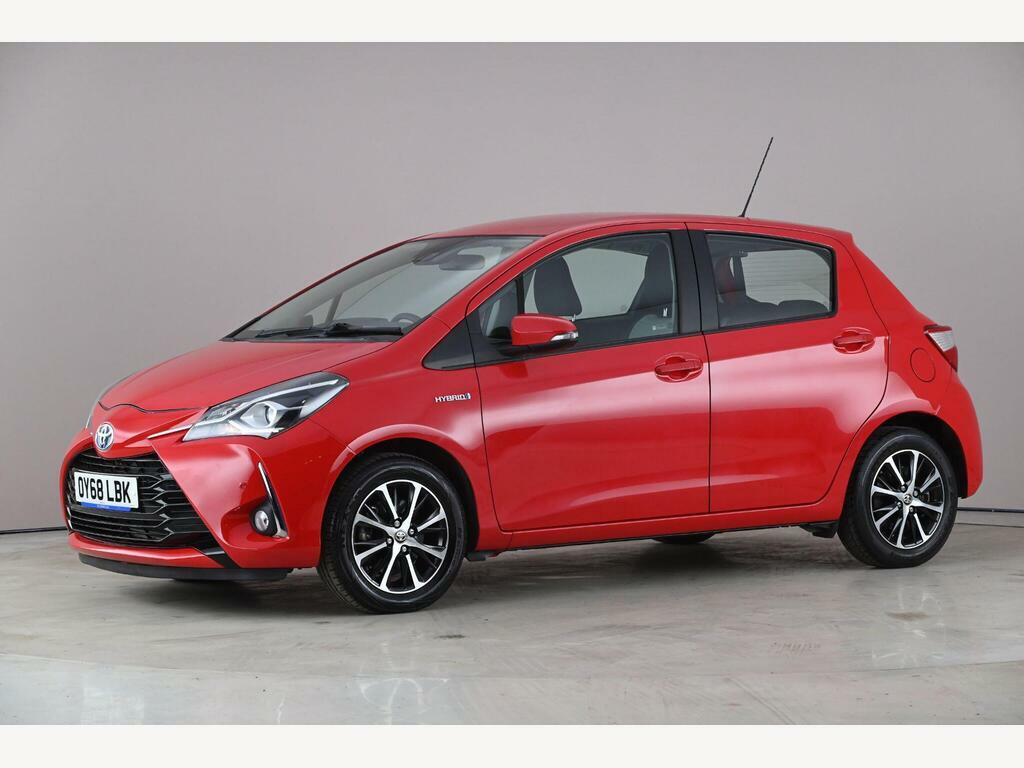 Toyota Yaris Hatchback Black #2