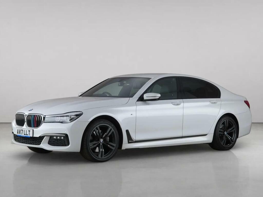 BMW 7 Series 3.0 730D M Sport Saloon Xdrive Eur White #2