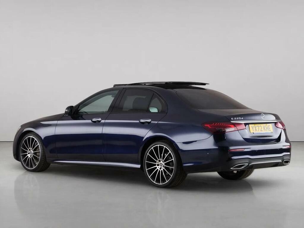 Mercedes-Benz E Class 2.0 E220dh Mhev Amg Line Night Edition Premium Pl Blue #6
