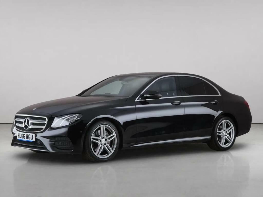 Mercedes-Benz E Class 2.0 E220d Amg Line Saloon G-tronic Eur Black #2