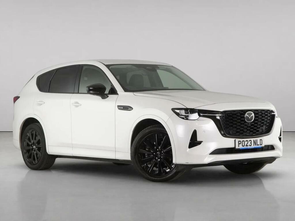Mazda CX-60 3.3 E-skyactiv D Mhev Homura Suv Hybrid White