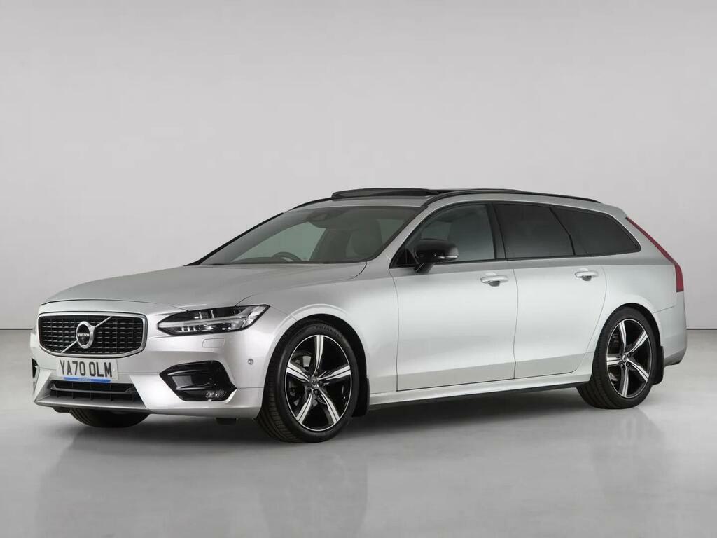 Volvo V90 2.0 D4 R-design Plus Estate Euro 6 Silver #2