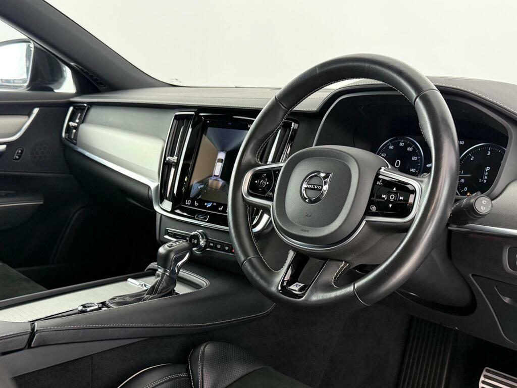 Volvo V90 2.0 D4 R-design Plus Estate Euro 6 Silver #3