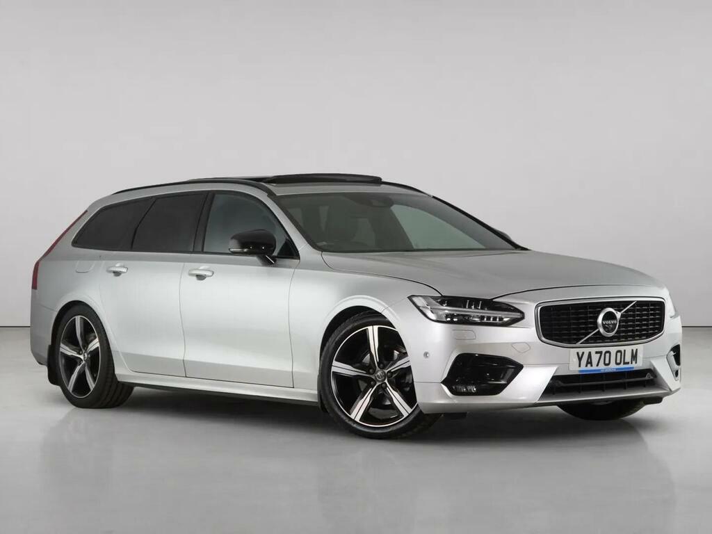 Volvo V90 2.0 D4 R-design Plus Estate Euro 6 Silver