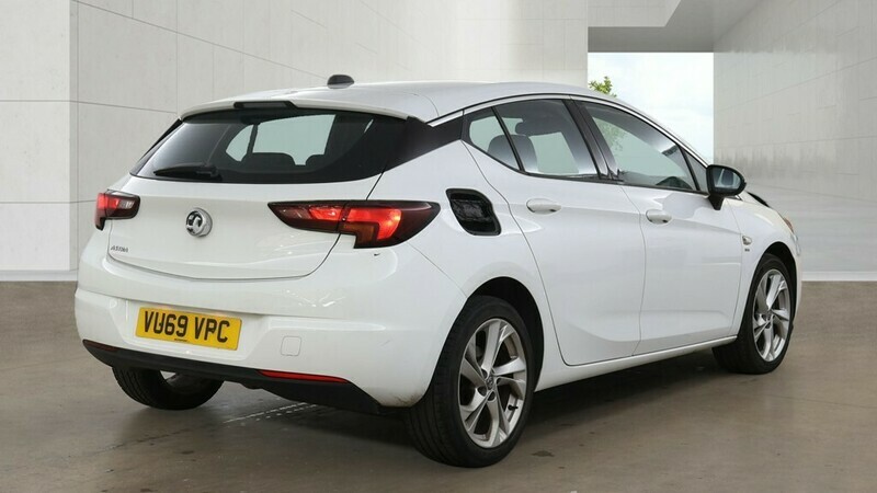 Vauxhall Astra Sri Nav S S VU69VPC White #4