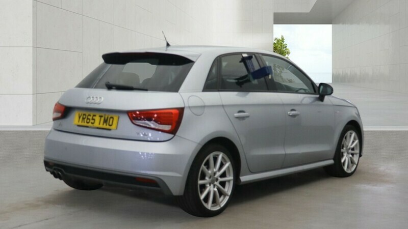 Audi A1 Sportback Tfsi S Line Silver #4