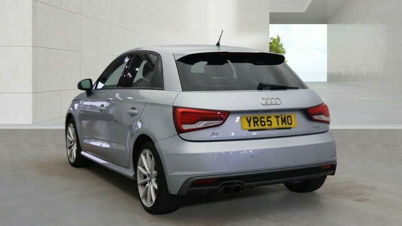 Audi A1 Sportback Tfsi S Line Silver #3