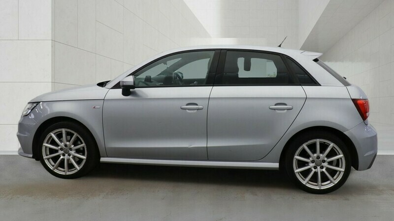 Audi A1 Sportback Tfsi S Line Silver #6