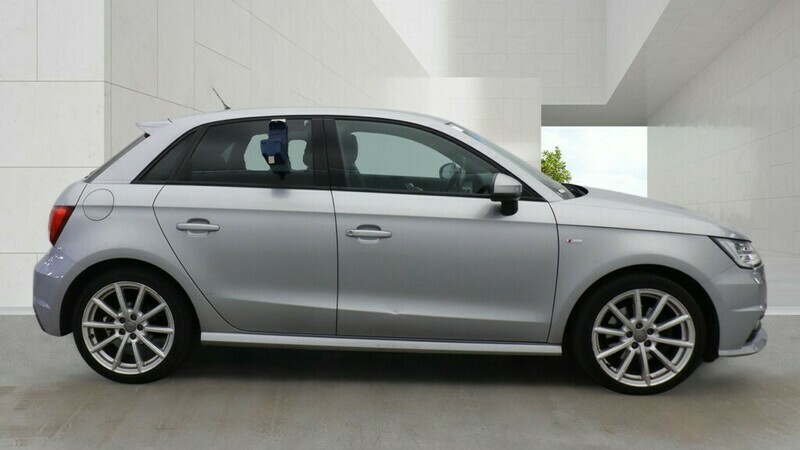 Audi A1 Sportback Tfsi S Line Silver #5