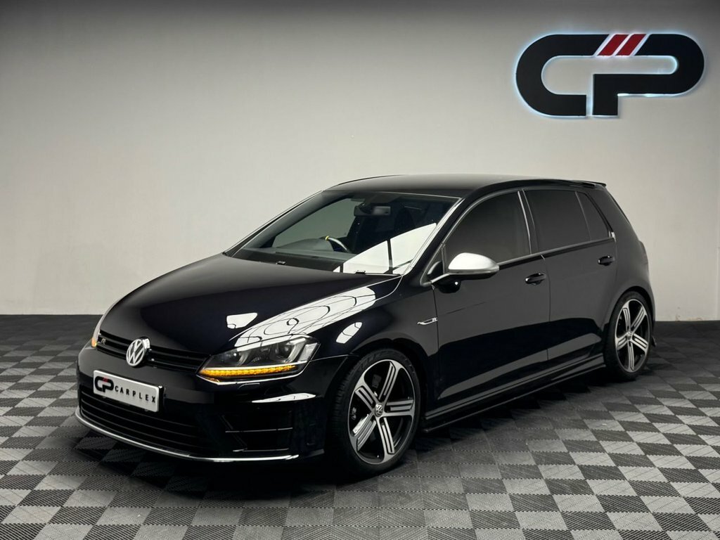 Volkswagen Golf 2L R Black #5