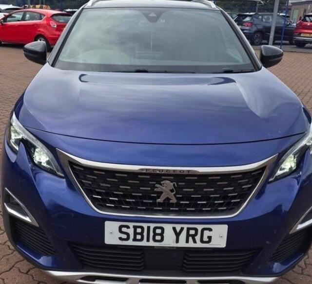 Peugeot 3008 1.2 Puretech Gt Line Euro 6 Ss Blue