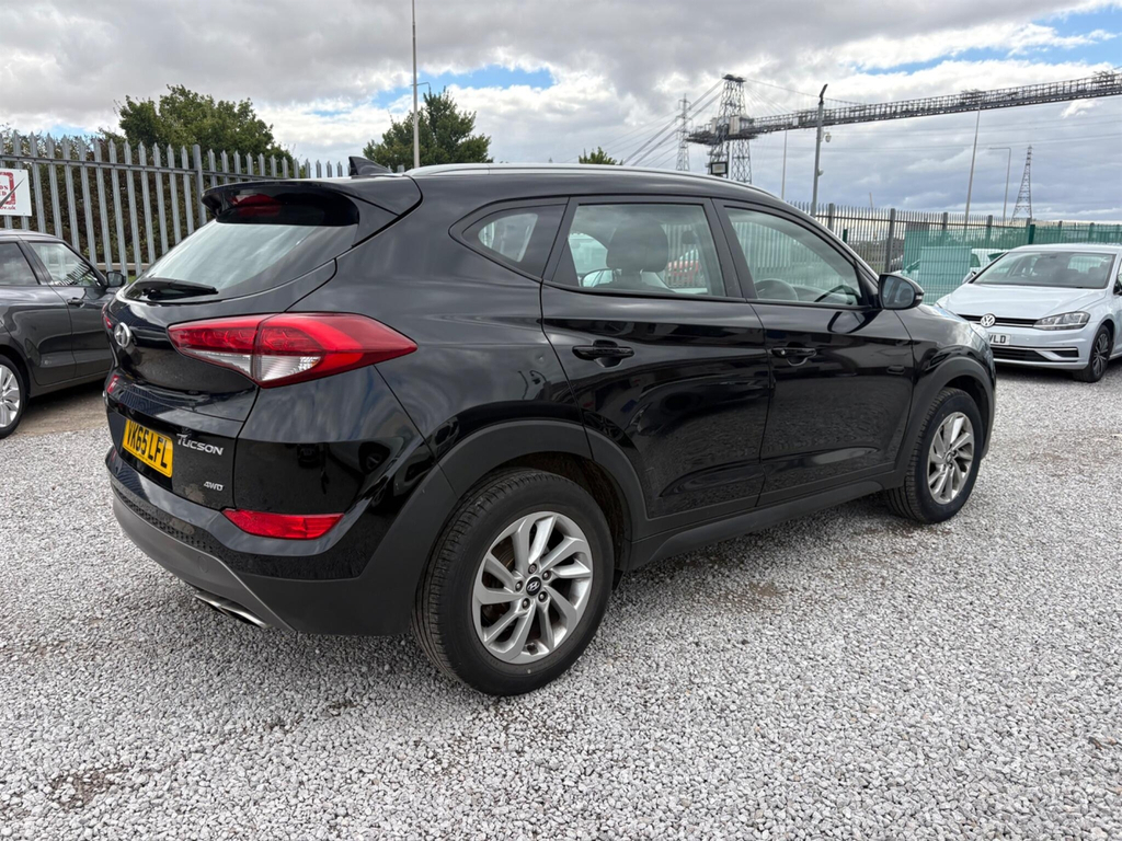 Hyundai Tucson Crdi Se Nav Blue Drive Beige #12