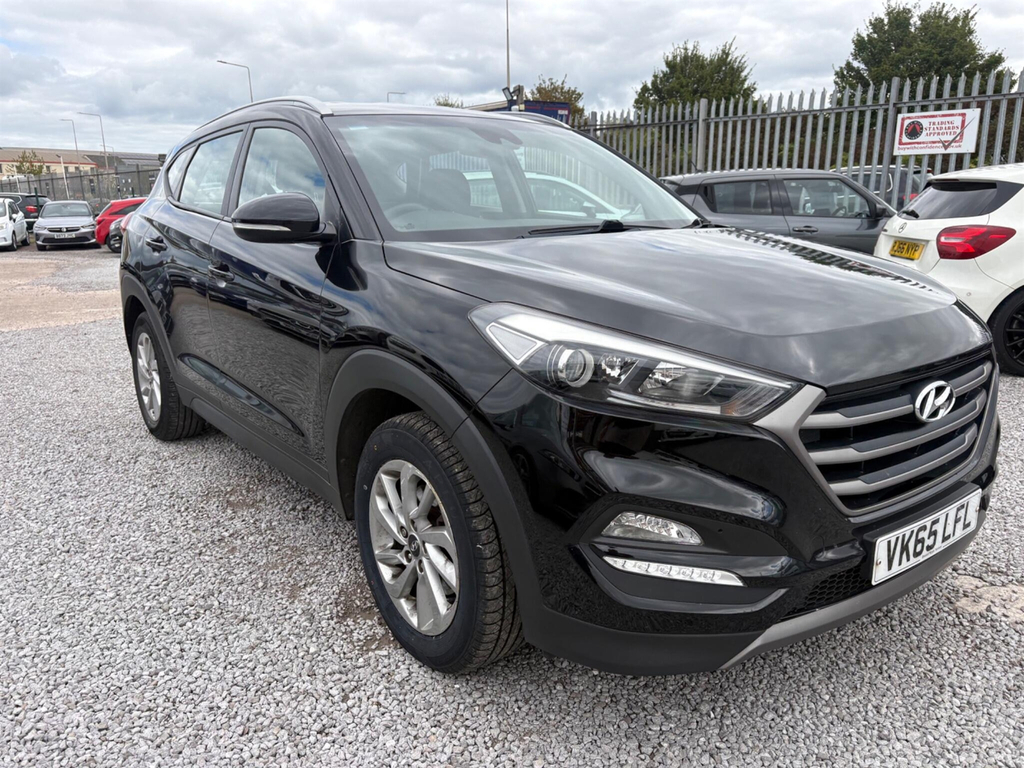 Hyundai Tucson Crdi Se Nav Blue Drive Beige #3