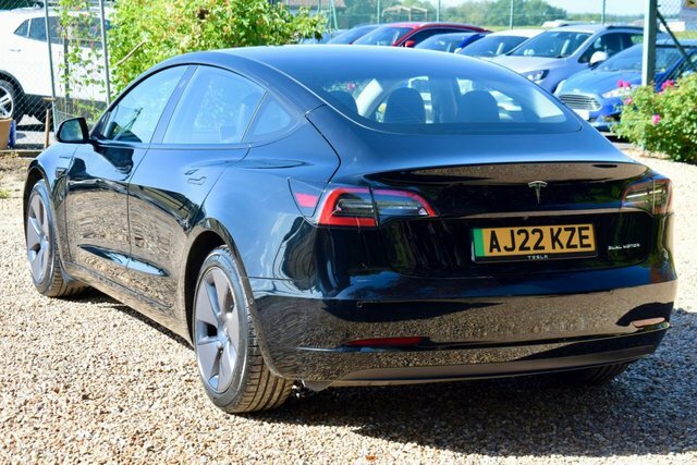 Tesla Model 3 Motor Long Range Saloon Black #4
