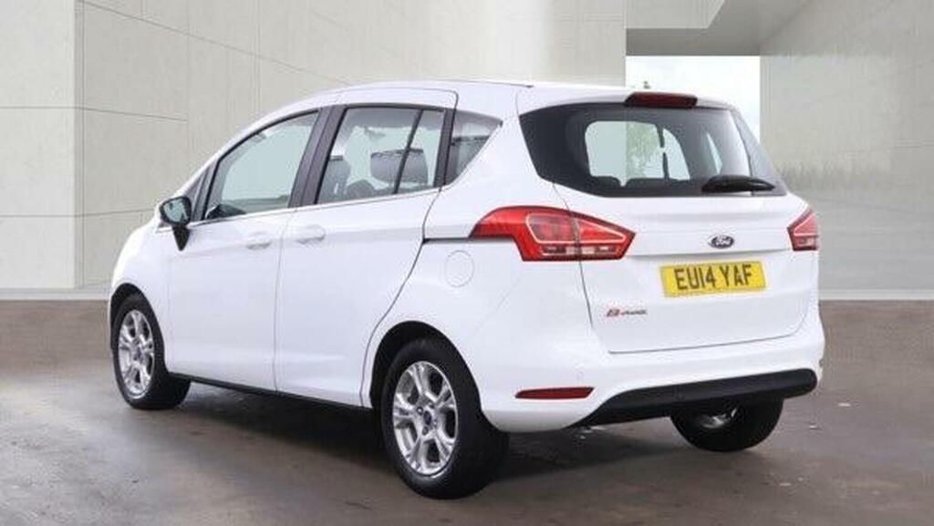 Ford B-Max 1.6 Zetec Powershift Euro 5 White #4