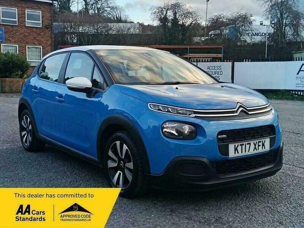 Citroen C3 1.2 Puretech Feel Euro 6 Blue
