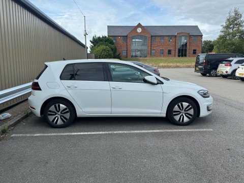 Volkswagen e-Golf 5dr White #4