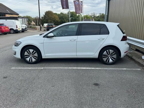 Volkswagen e-Golf 5dr White #5