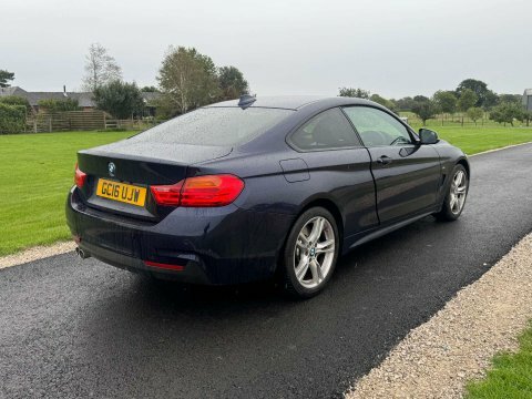 BMW 4 Series 2.0 420D Xdrive Blue #2