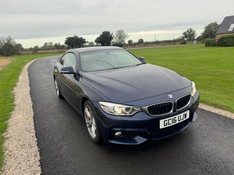 BMW 4 Series 2.0 420D Xdrive Blue #3