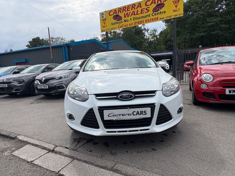 Ford Focus Zetec White #2