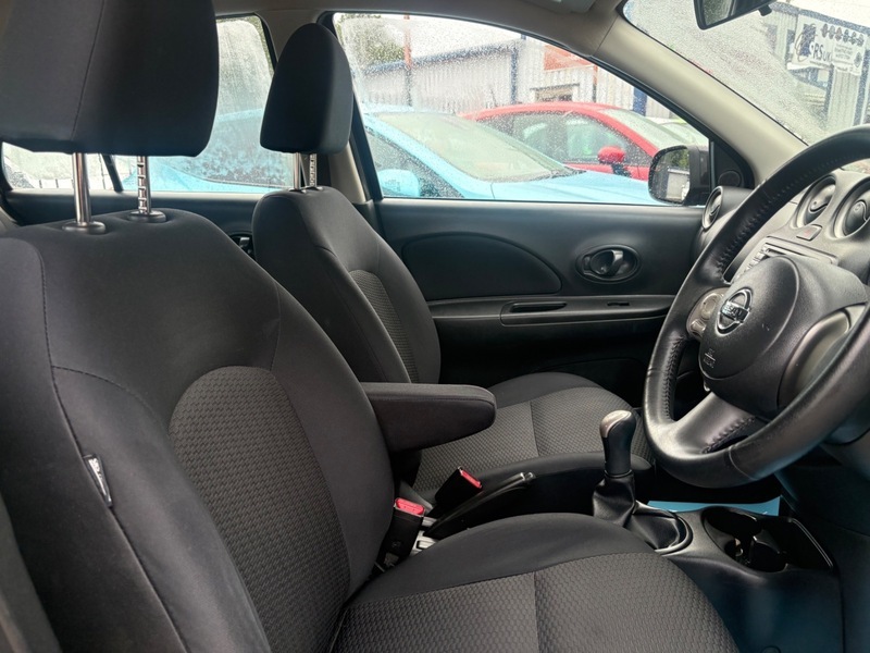 Nissan Micra 1.2 Tekna Dig-s 97 Bhp Red #9