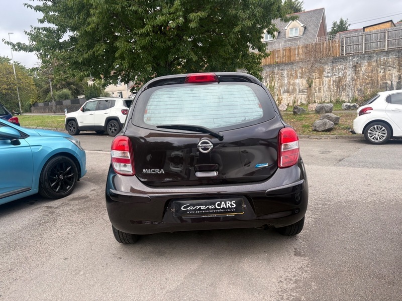 Nissan Micra 1.2 Tekna Dig-s 97 Bhp Red #5