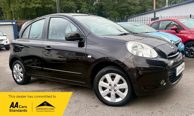 Nissan Micra 1.2 Tekna Dig-s 97 Bhp Red #1