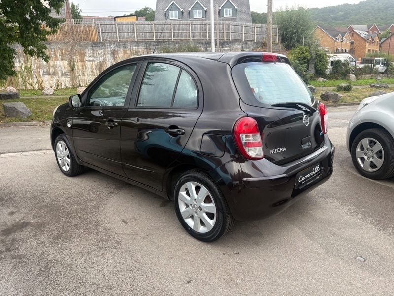 Nissan Micra 1.2 Tekna Dig-s 97 Bhp Red #4