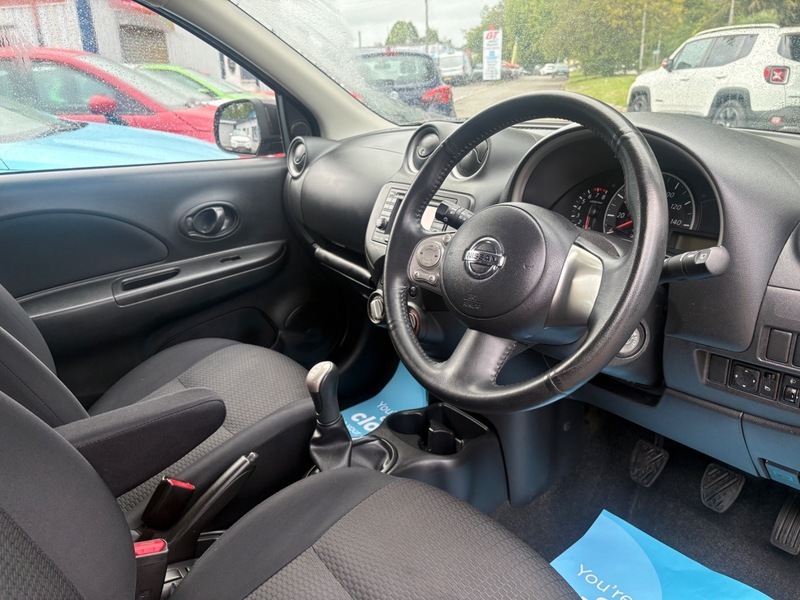 Nissan Micra 1.2 Tekna Dig-s 97 Bhp Red #8