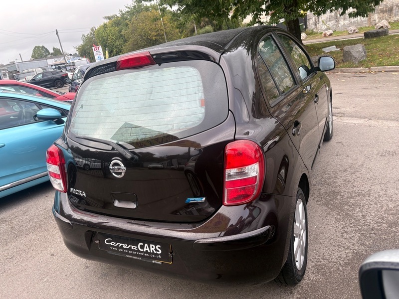 Nissan Micra 1.2 Tekna Dig-s 97 Bhp Red #6