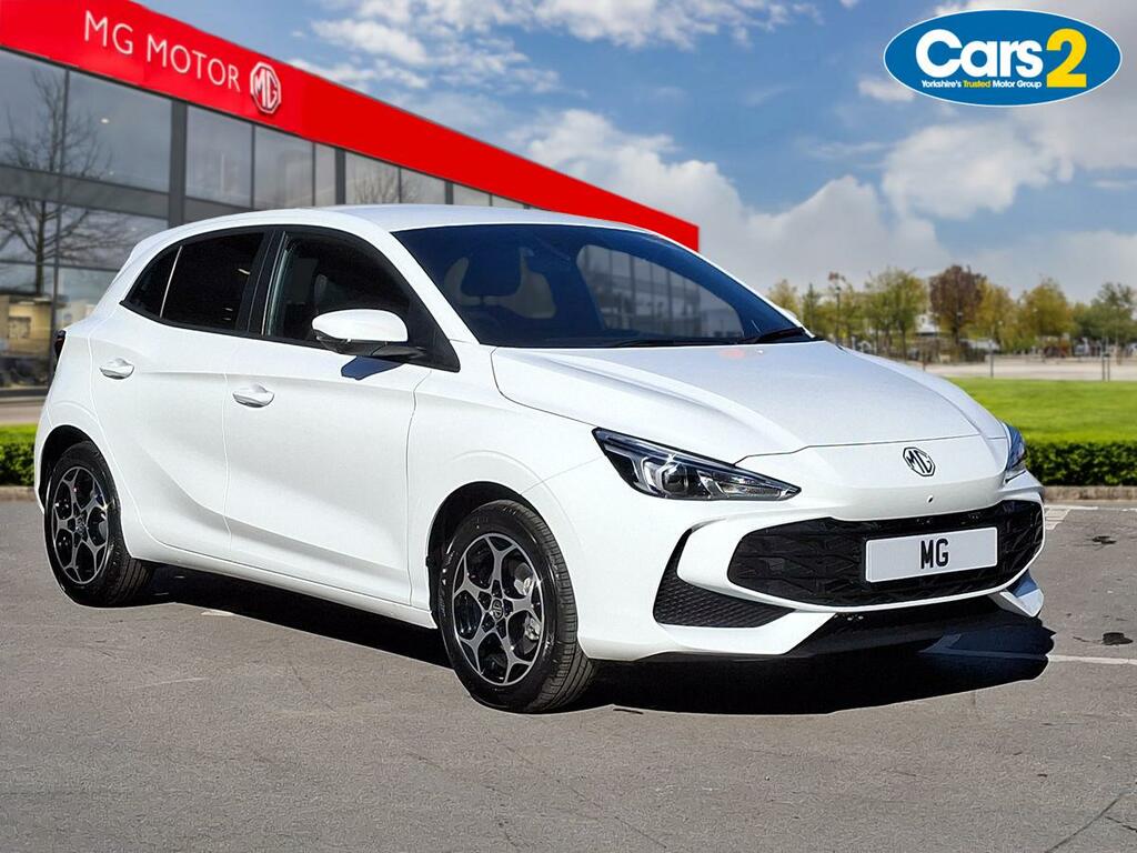 MG MG3 1.5 Hybrid Trophy Hatchback Hybrid Aut White
