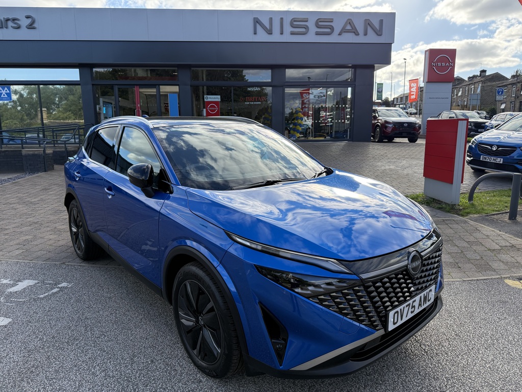 Nissan Qashqai 1.3 Dig-t Mhev Tekna Suv Hybrid Blue