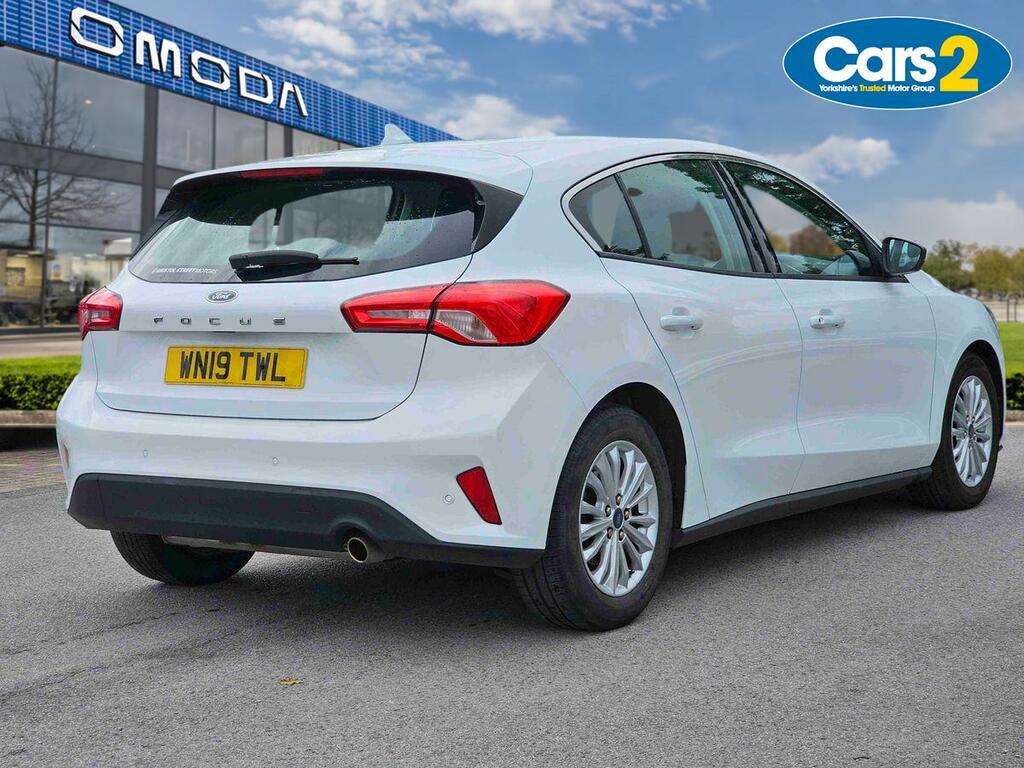 Ford Focus 1.0T Ecoboost Titanium Hatchback WN19TWL White #3