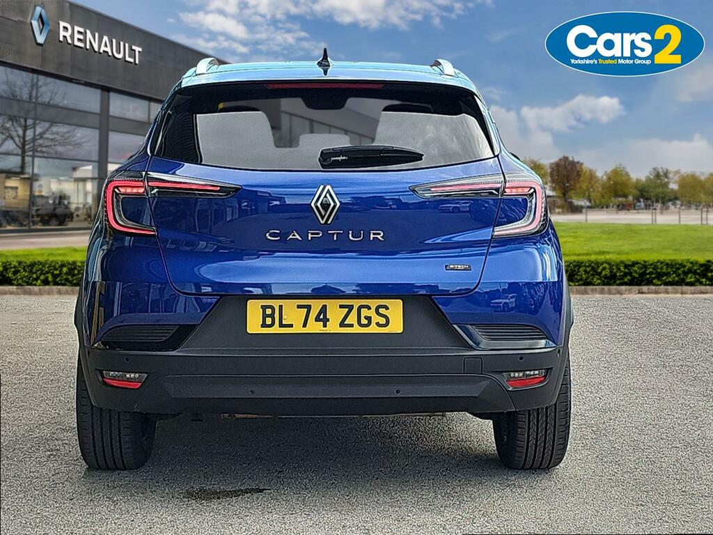 Renault Captur 1.6 E-tech Techno Suv Hybrid Euro BL74ZGS Blue #4