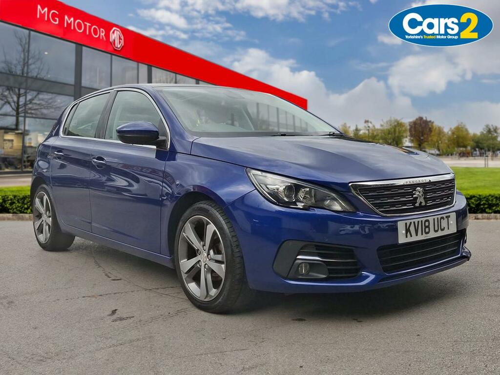 Peugeot 308 1.2 Puretech Gpf Allure Hatchback Manua Blue
